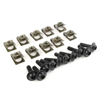 

Universal Fastener Clips Screw For motorcycle bikes scooters M5 Body Fairing Bolts Rack Plating New High quality Durable