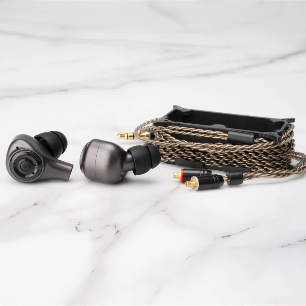 TINHIFI TWS2000 Bluetooth 5 0 двойная динамическая HiFi Беспроводная и Проводная гарнитура