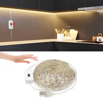 

5V USB port Hand Sweep Sensor LED strip For 1M 2M 3M 4M 5M Backlight LED Lamp Tape For Smart Home Background Decoration Lighting