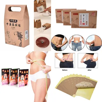 

Dropshipping 10PC/5PC Slimming Lose Weight Navel Sticker Burn Fat Anti Cellulite Body Shaping Paste Waist Weight Lose Slim Patch