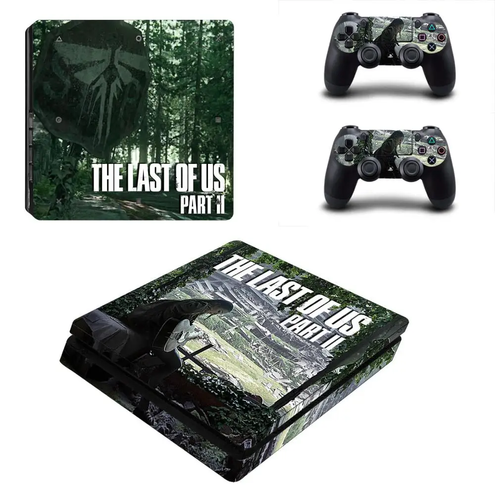 The Last Of Us Part 2 Ps4 Slim Skin Sticker Decal For Sony Playstation 4 Console Controller Skin Ps4 Slim Skins Sticker Vinyl Stickers Aliexpress