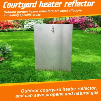 

Shade Garden Supplies Reflector Shield Solid Protective Cover Eco Friendly For Patio Heater Outdoor Practical Professional