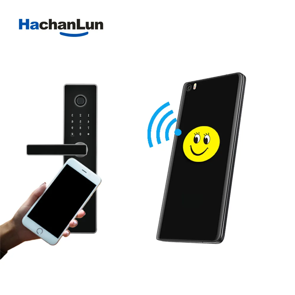 125Khz RFID teléfono inteligente de dibujos animados pegatinas T5577 escritura EM4305 etiquetas de proximidad Etiqueta de tarjeta RFID duplicador de copiadora