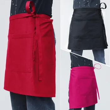 

kitchen Accessories Turkey Long Waiter Apron Violet Adult Bib Oversleevejapanes Chef Uniform Cotton Other Coffee Appron