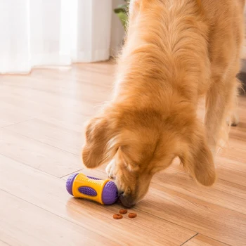 

OUYXR Silicone Dog Toothbrush Teething Toy with Catnip Pet Toys Molar Stick Teeth Cleaning Toy