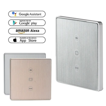 

1 Pcs Tuya Smart Life WiFi Curtain Switch For Electric Motorized Curtain Blind Roller Shutter Works With Alexa&Google home