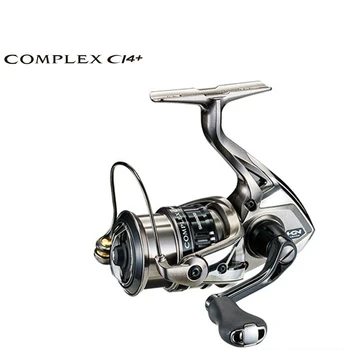 

SHIMANO COMPLEX CI4+ C2500SF4 C2500SHGF4 2500SF6 2500SHGF6 5.0:1/6.0:1 Gear Ratio 9+1BB Reel Knob Spinning Fishing Reel