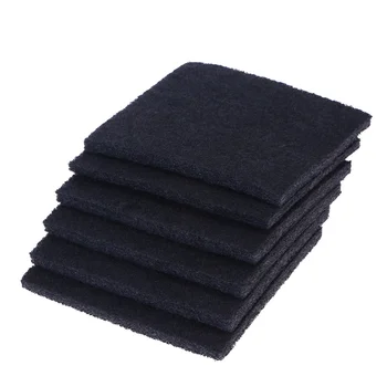 

12pcs Square Shape Carbon Filters Replacement Filters for Odor Control and Family Use