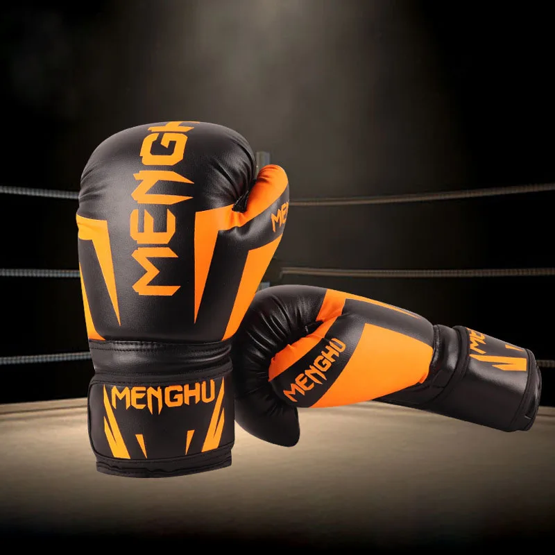 

Muay Thai Boxing Glove Man Pu Guantes De Boxeo Mma Sanda Boxing Training Gloves Muay Thai Professional Competitions