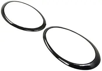 

Carbon Fiber Headlight Eyelids Eyebrows Rings for 2013-2015 991 911