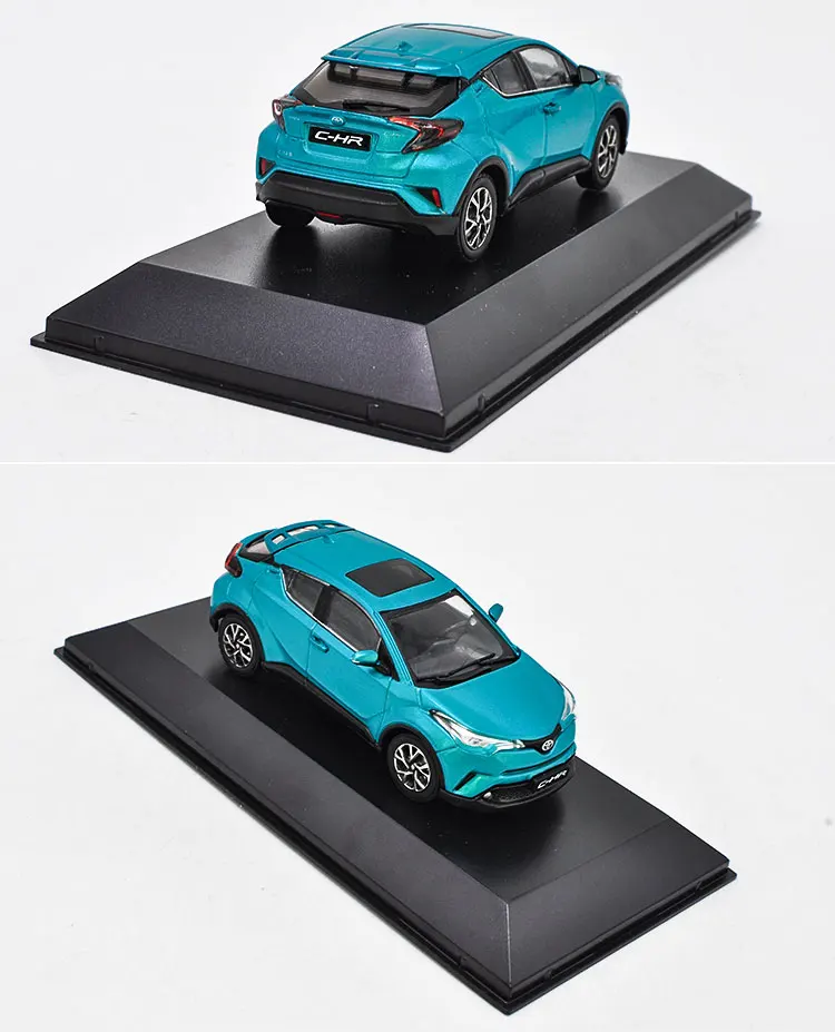 Высококачественная оригинальная модель из сплава 1:43 Toyota C-HR, имитация коллекции подарков, литая металлическая модель автомобиля