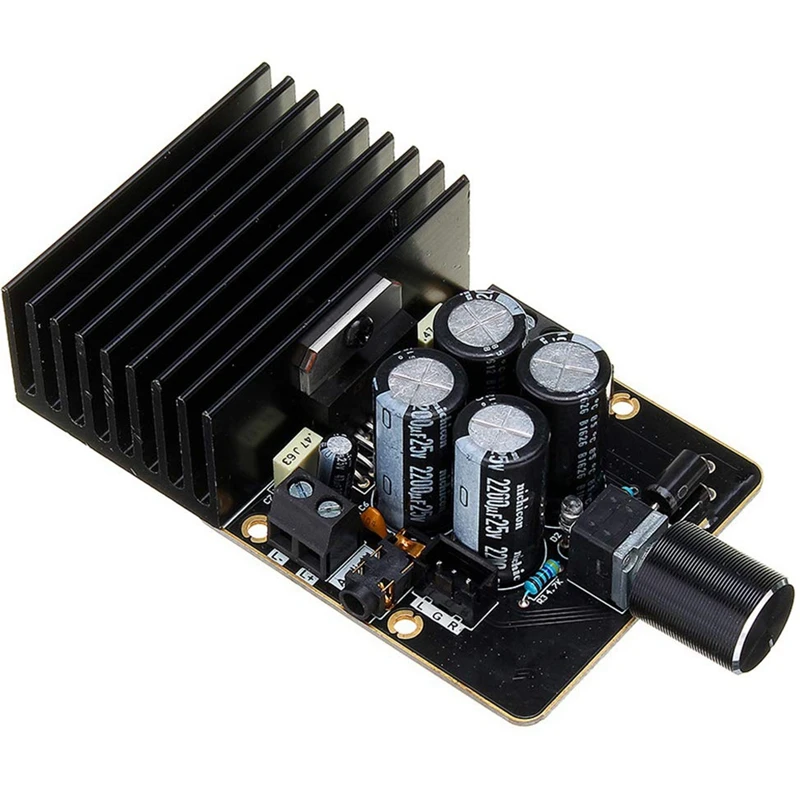 Digital Power Hifi Car Amplifier Audio Board Stereo Class Ab Tda7377 Dc9 18V 30W For 4 8 Ohm Speaker