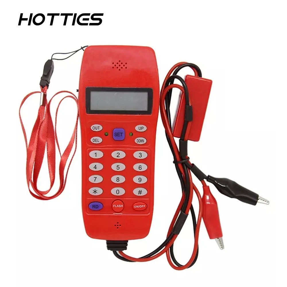 

NF-866 Phone Line Cable Tester with Display Screen Tele Fiber Optical Tool Check DTMF Caller ID Auto Detection Search Machine