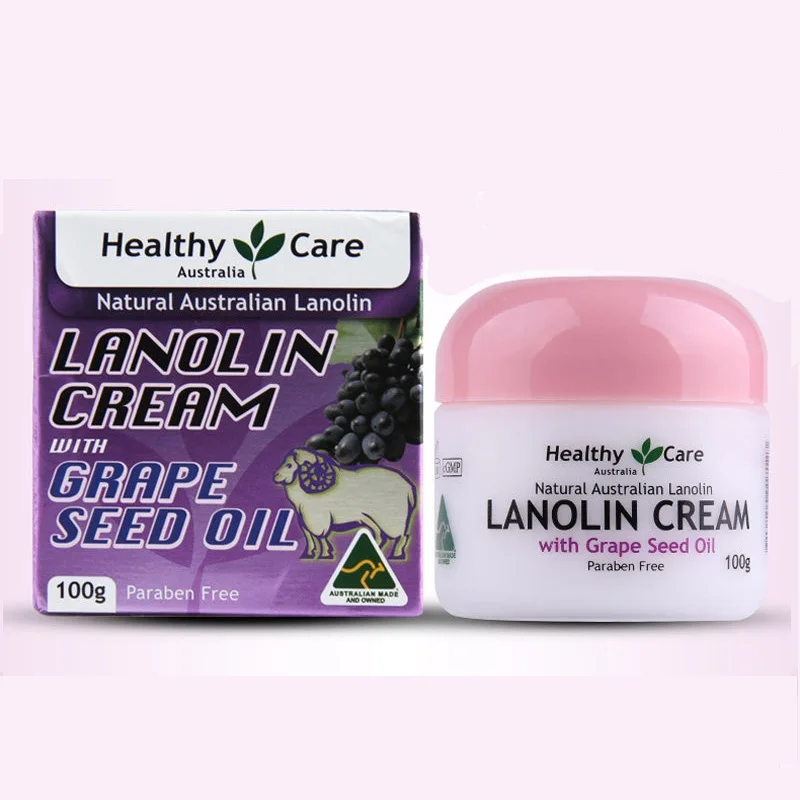 Healthy Care Lanolin Cream With Grape Seed Oil  (4)
