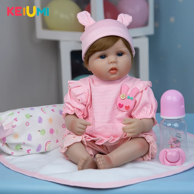 Кукла-младенец KEIUMI 17D03-C374-T29-H102-H162 1