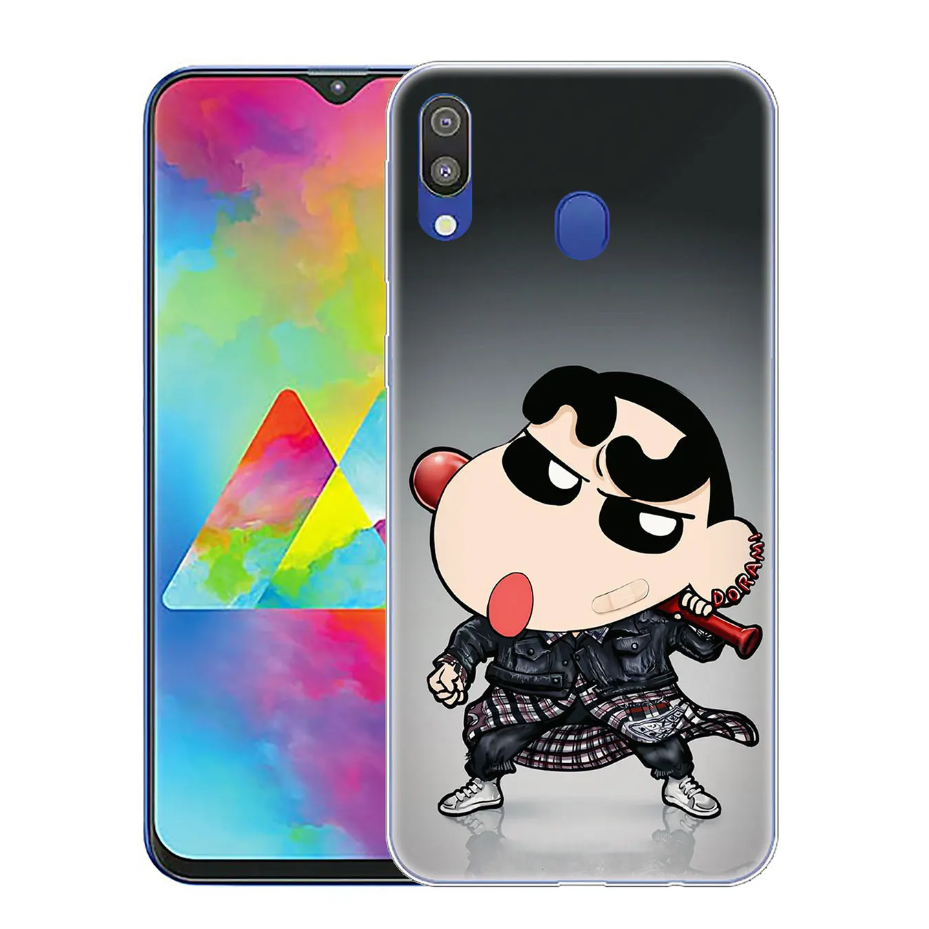 Lavaza crayou Син-тян»; милый жесткий чехол для телефона для samsung Galaxy A20E M40 M30 M20 M10 A10 A20 A30 A40 A50 A60 A70 S крышка - Цвет: 11