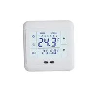 Thermoregulator Touch Screen Heating Thermostat for Warm Floor Electric Heating System Temperature Controller with Kid Lock