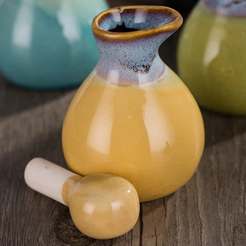 Keramik Duftöl-Flasche - Elegante Parfümflasche Für Aromatherapie