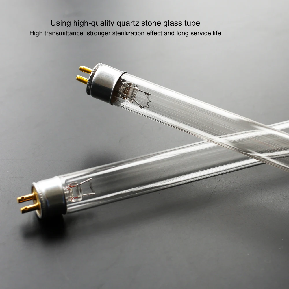 6W 8W UV Quartz Ultraviolet Lamps T5 Tube 220V Desinfection Bulb Bactericidal Indoor Kitchen Bedroom Living Room Germicidal Tube