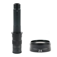 Оптические линзы Max 600X 360X Регулируемая Увеличить с креплением для HDMI, VGA, USB промышленность видео микроскоп Камера