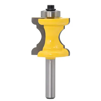 

1 set 8mm Shank Bullnose Bead Column Molding Wood Router Bit Tungsten Carbide Wood End Mill Dollar Price