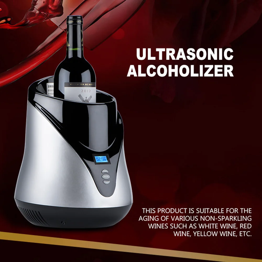Wine Ultrasonic Sober Up Machine Household Ultrasonic Alcoholizer Spicy and Strong Sensation of Lees Remove