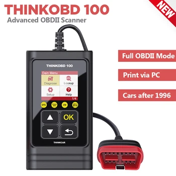 

obd2 scanner THINKOBD 100 obdii car diagnostic tool odb 2 auto scan tool fault code reader automotive scaner PK ad310 cr3001