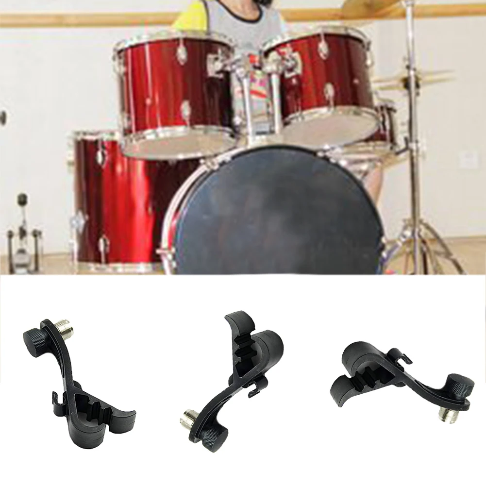 Universal Drum Rim Mic Clip Holder, microphone stand,microphone mount clamp,microphone clip holder