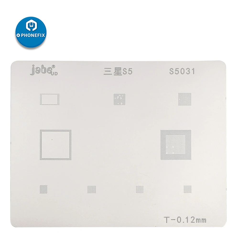 Набор трафаретов для реболлинга BGA IC Chip Samsung S4 S5 S6 S7 S8 Note 3 4 5 6 | Инструменты
