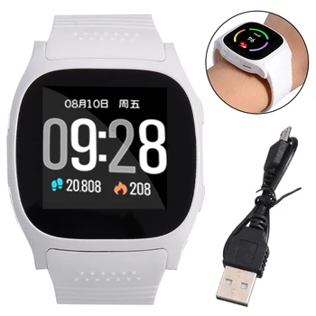 

bluetooth Smart Watch Phone Mate SIM Sport Pedometer For Android iPhone Samsung LCD touch screen SIM TF Card Smart Watch