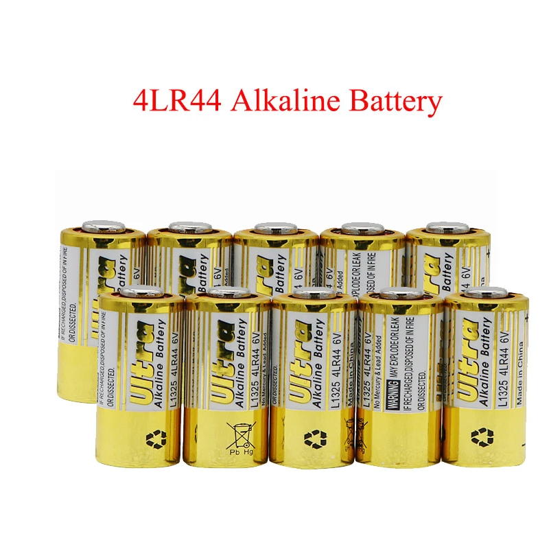 

8 Pcs/4Lr44 6V 476A L1325 Dry Alkaline Battery Car Remote Control Clock Toy Calculator High Capacity
