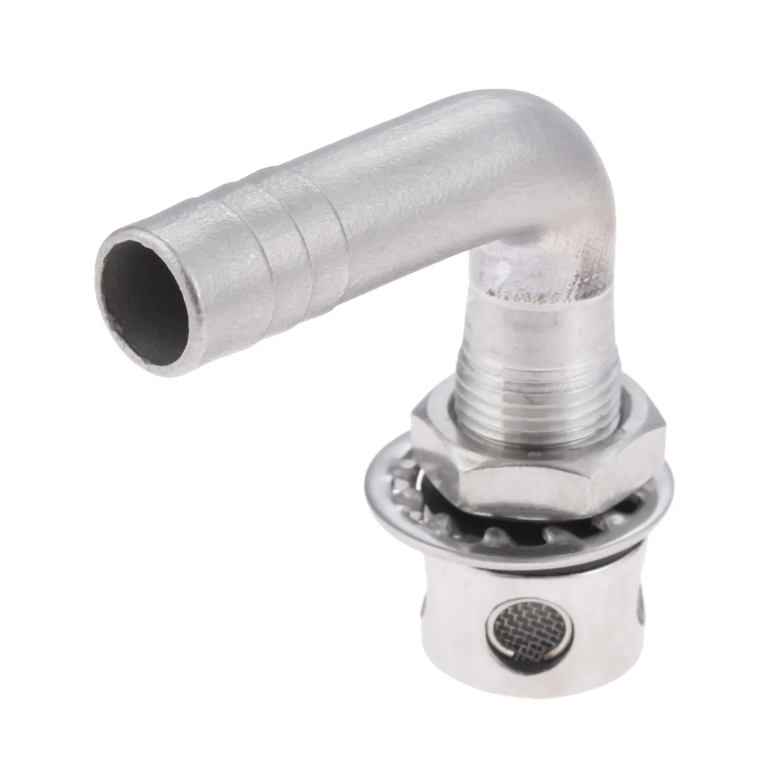 BoatFuelTankVentMarineStainlessSteelYachtFlushMount90Degree