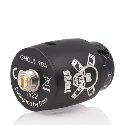 Blitz Ghoul BF RDA инновационная одинарная катушка Rebuildable Tank E cig с керамическим зажимом и