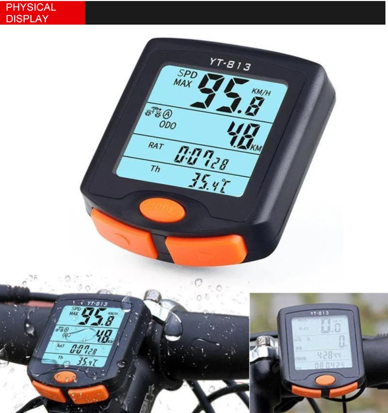 small digital watch for bike