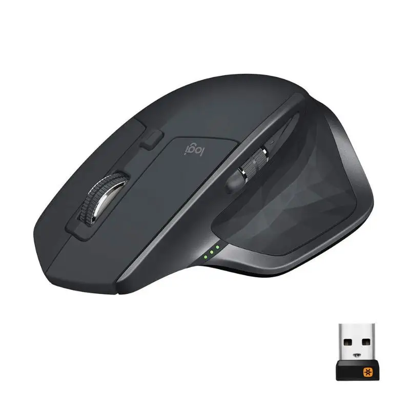 Беспроводная офисная мышь logitech MX Master 2S 4000 dpi 2,4 GHz Bluetooth USB Unifying для подключения нескольких устройств Компьютерные Мыши для ноутбуков