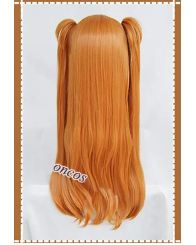 Cosplay&ware Anime Eva Asuka Langley Soryu Cosplay Wigs Long Orange With 2 Ponytail Clips Heat Resistant Synthetic Hair Wig & Cap -Zentai shop online Hd39076b239db46bda7ad80770735d198N.jpg