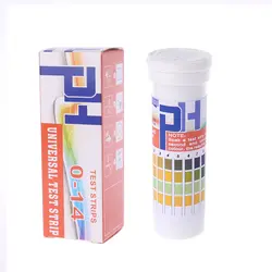 150 полосок в бутылках PH Тест-полоска полный диапазон 0-14 pH кислотный щелочной индикатор мочи слюнявчик Универсальный