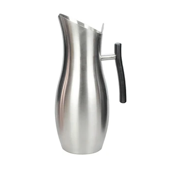 

Stainless Steel Water Pitcher, 2000ML Water Carafe with Handle, Beverage Pitcher for Homemade Juice & Iced Tea