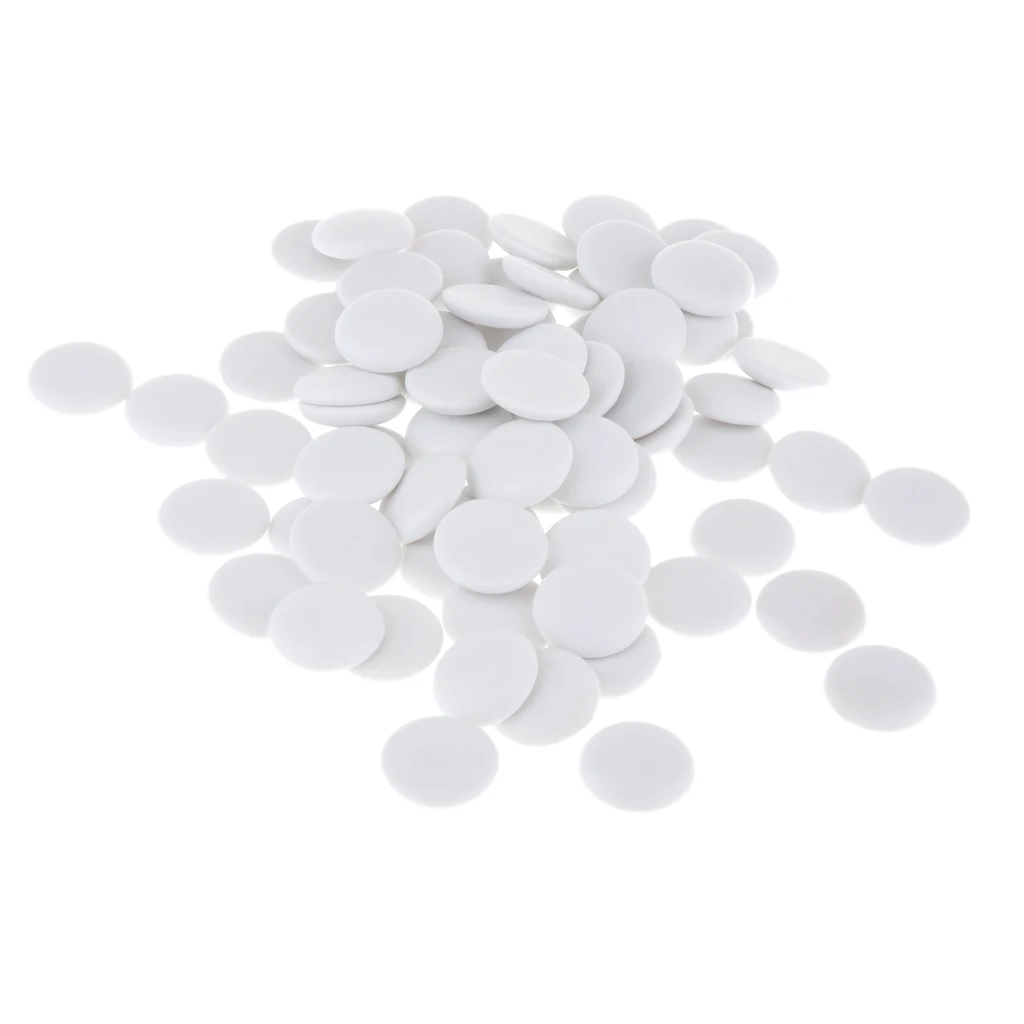 MagiDeal Go Game Black White Plastic Pieces Full Size Standard Set Educational Game for Funny Family Party Chess Game Kids Gift