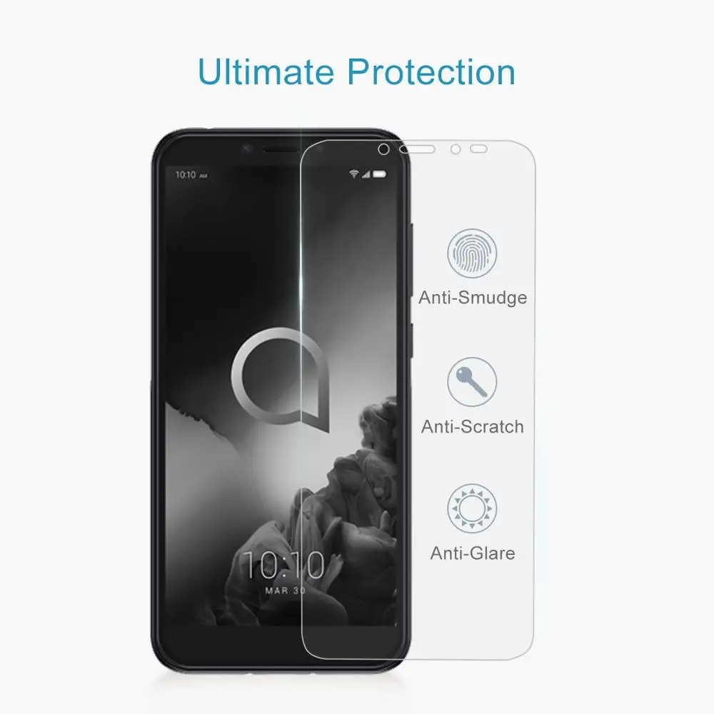 Для Alcatel 1S (2019) неполноэкранная пленка из закаленного стекла 2.5D|Защитные стёкла и