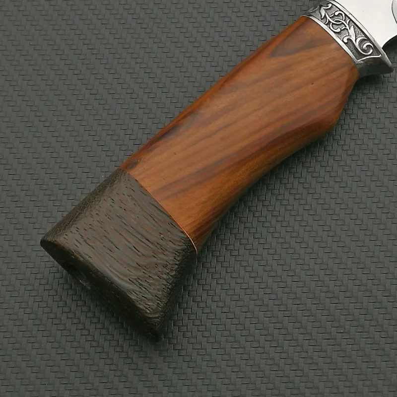 Охотничьи ножи ToughKeng 440C с фиксированным лезвием из нержавеющей стали рукоятка