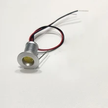 

LED DC12V 1W Lights Interior Star Lighting Recessed Spotlight Super Mini Lamp Showcase Jewerly Dimmable