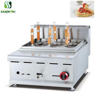 

Commercial Gas Noodle Cooker machine Kitchen Food Noodles Processor Stainless Steel Pasta Cookware Noodles Cooking Machine