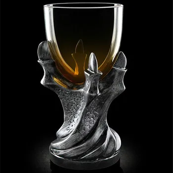 

RUIDA 3D Game of Thrones Mug Creativity Skull Dragon Claw Cup Dragon Glass Shot Cup Beer Glass Cup 3 Colour GL01