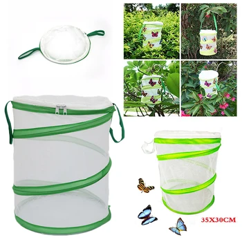

2020 Insect Butterfly Kit Original Habitat Life Science Education Butterfly Kit Portable Foldable Insect Cage Butterfly Garden