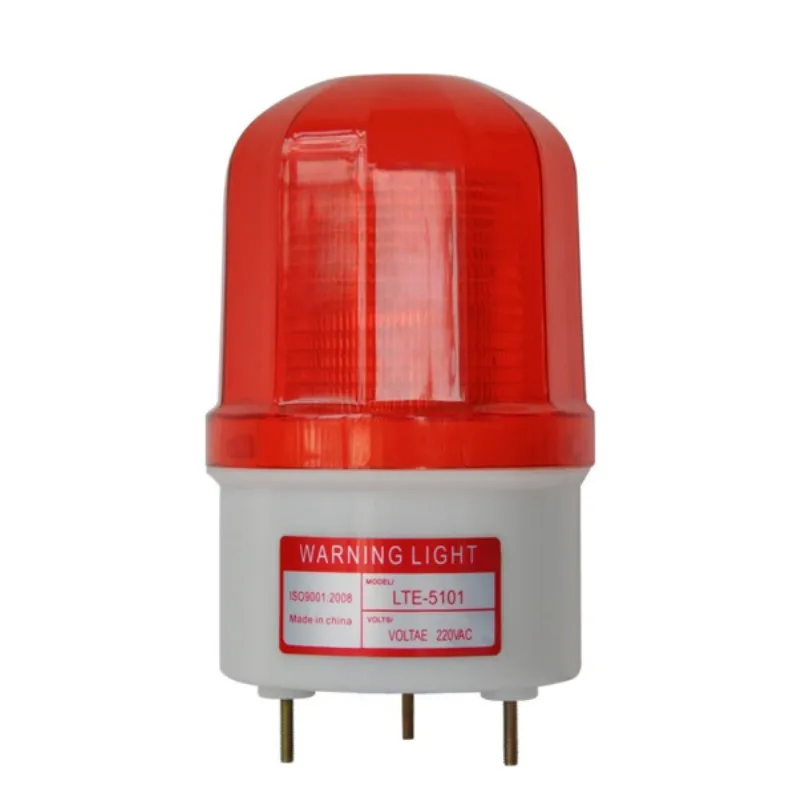 LTE-5101 DC12V-24V-AC220V-380V мигающая Предупреждение ительная лампа сигнализация пожарный