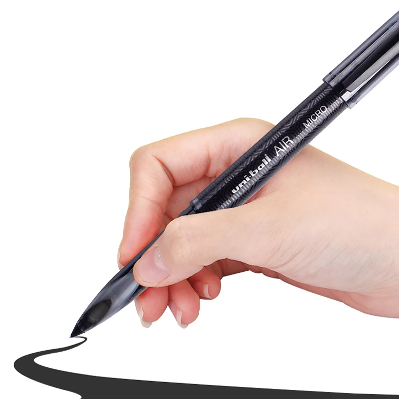12 шт японская одношариковая воздушная гелевая ручка UBA-188 ручка для бизнес-офиса 0,5 мм/0,7 мм свободно преобразует толщину