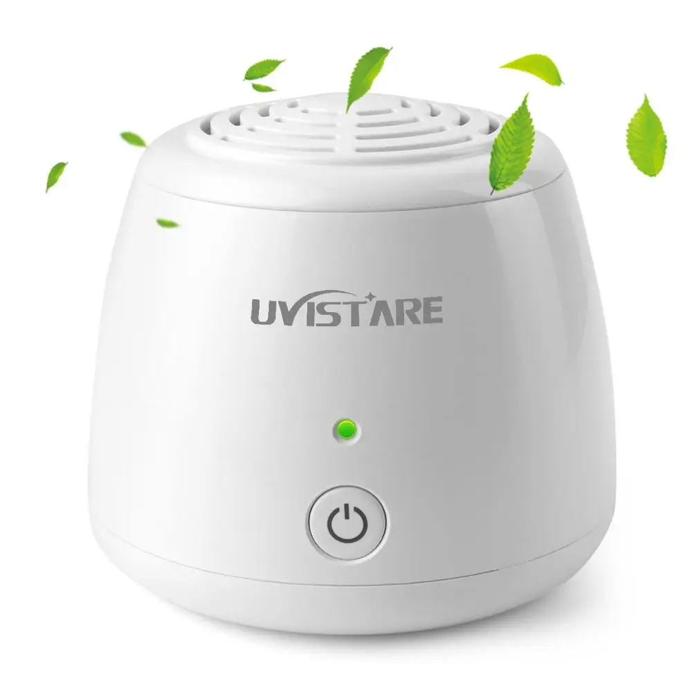 

Mini Air Purifier Home Anion Ionizer Negative Ion Generator Ozone Generator Portable USB Cable & Battery Dual Power Air Cleaner