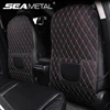 PU Leather Car Seat Back Protector Pad Interior Auto Anti Kick Pads for Kids Child Kick Anti Dirty Protect Mats Auto Accessories 1