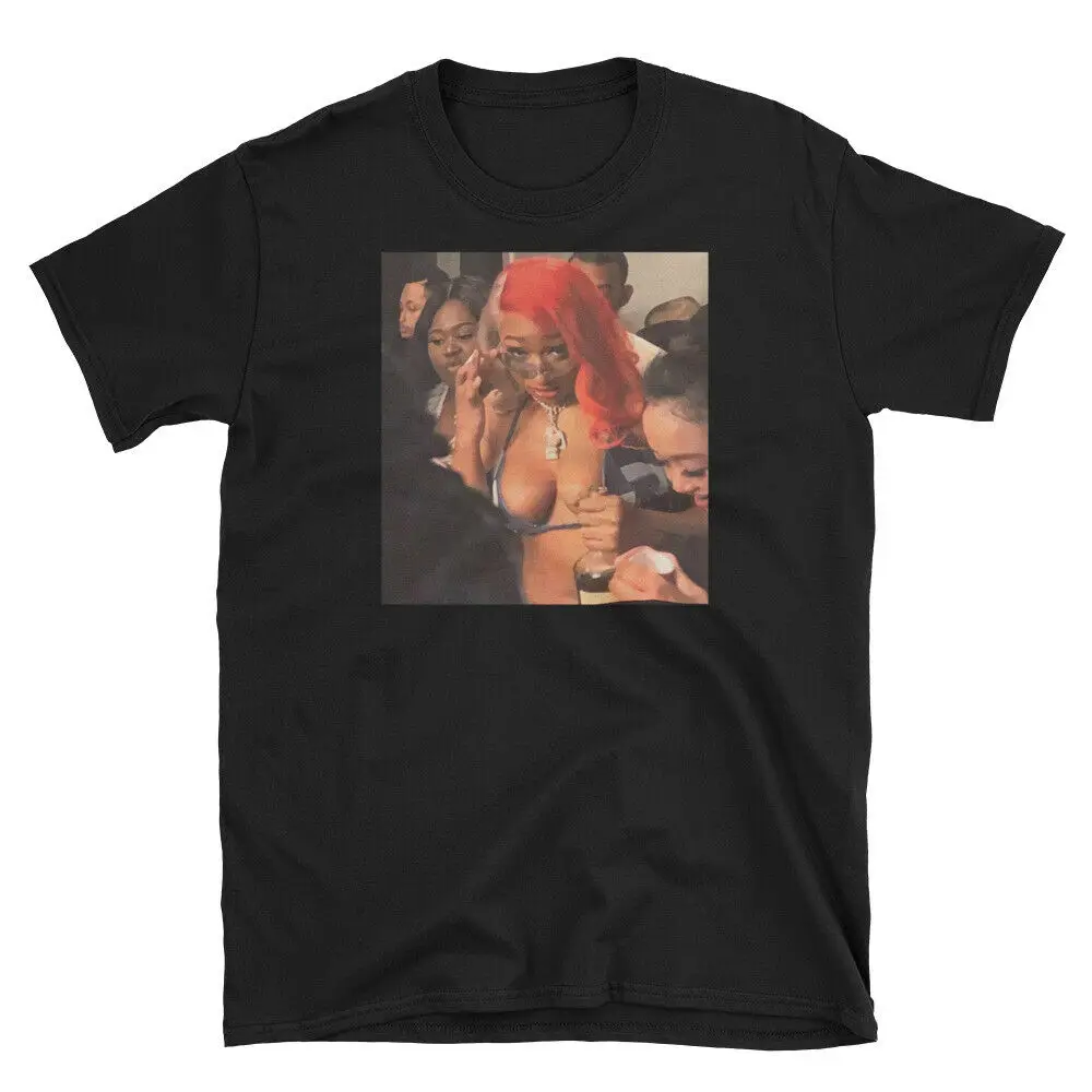 

TINA SNOW Summer Act Party Megan Thee Stallion Shirt For Fans 2018 Brand T Shirt Men Fashion